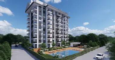 Wohnung 2 zimmer in Alanya, Türkei