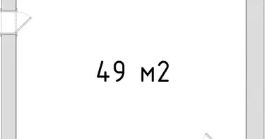Gewerbefläche 49 m² in Moskau, Russland