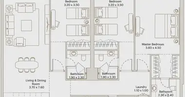 3 bedroom apartment in Dubai, United Arab Emirates