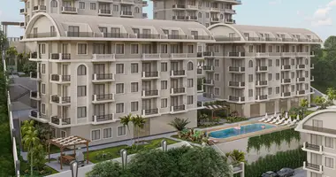 Wohnung 2 zimmer in Alanya, Türkei