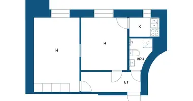 Wohnung in Verwaltungsgemeinschaft Helsinki, Finnland