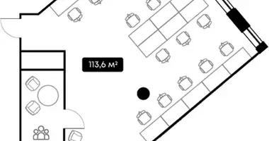 Office 114 m² in Moscow, Russia