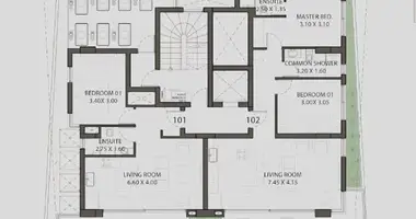 Apartamento 1 habitacion en Limasol, Chipre