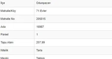 Appartement dans Odunpazari, Turquie