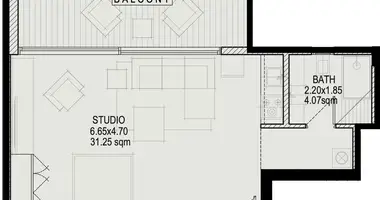 Estudio en Ajmán, Emiratos Árabes Unidos
