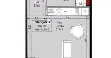1 room apartment in Porto, Portugal