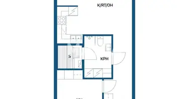 Wohnung 2 zimmer in Lempaala, Finnland
