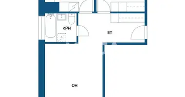 1 bedroom apartment in Kotka-Hamina sub-region, Finland