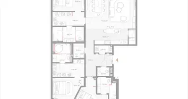 Appartement 3 chambres dans Moscou, Russie