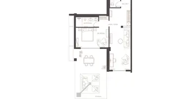 Appartement dans Przno, Monténégro