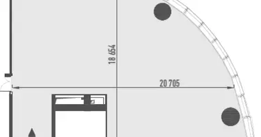 Oficina 332 m² en Moscú, Rusia