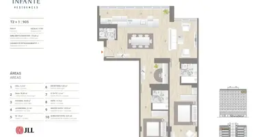 Квартира 2 спальни в Alvalade, Португалия