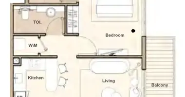 1 bedroom apartment in Dubai, United Arab Emirates
