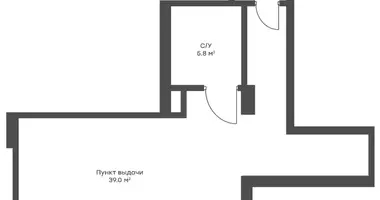 Gewerbefläche 49 m² in Moskau, Russland