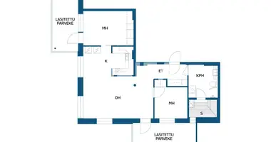 Квартира 3 комнаты в Helsinki sub region, Финляндия