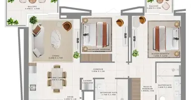 Wohnung 2 Schlafzimmer in Dubai, Vereinigte Arabische Emirate