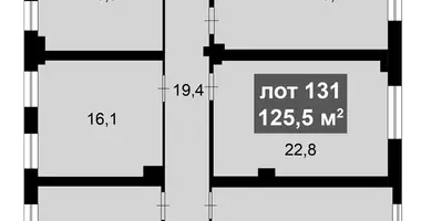 Büro 126 m² in Moskau, Russland