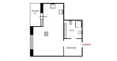 Wohnung in Sankt Petersburg, Russland