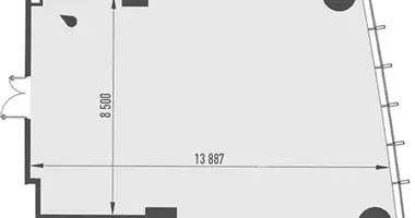 Büro 115 m² in Moskau, Russland