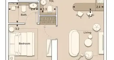 1 bedroom apartment in Dubai, United Arab Emirates