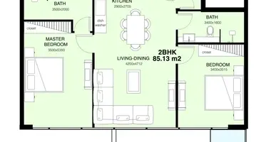 2 bedroom apartment in Dubai, United Arab Emirates