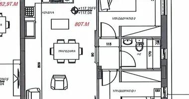 Wohnung 2 Schlafzimmer in Demos Agiou Athanasiou, Zypern