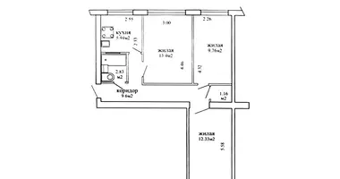 Appartement 3 chambres dans Minsk, Bélarus