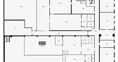Lager 2 649 m² in Moskau, Russland