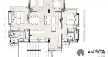 Appartement 2 chambres dans Sakhu, Thaïlande
