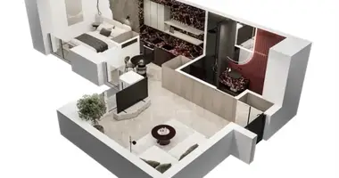 2 room apartment in Kaunas, Lithuania
