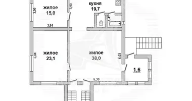 Casa en Vielikarycki sielski Saviet, Belarús