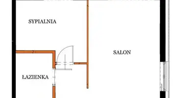 2 bedroom apartment in Warsaw, Poland