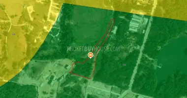 Terrain dans Choeng Thale, Thaïlande