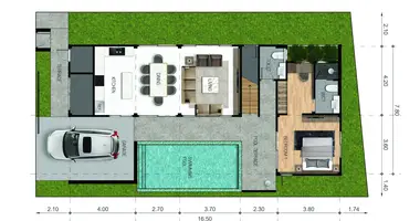 Villa 3 bedrooms in Rawai, Thailand