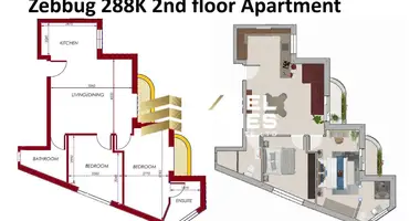 Wohnung in Zebbug, Malta