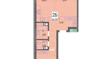 Квартира 2 комнаты в Минск, Беларусь