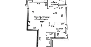 Квартира 1 комната в Минск, Беларусь
