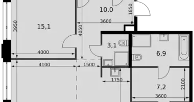4 room apartment in Moscow, Russia