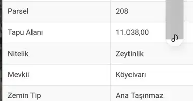 Parcela en Arzular, Turquía