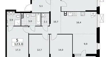 Квартира 5 комнат в район Коммунарка, Россия