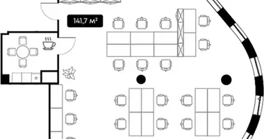 Office 142 m² in Moscow, Russia