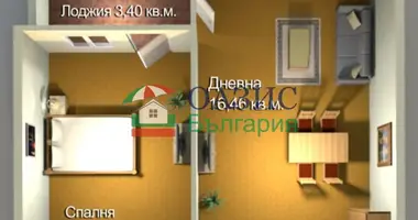 Wohnung 2 zimmer in Burgas, Bulgarien