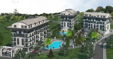 Квартира 2 комнаты в Оба, Турция