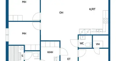 Dom 4 pokoi w Valkeakoski, Finlandia