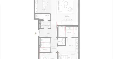 Квартира 2 комнаты в Москва, Россия