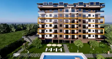 Квартира 2 комнаты в Газипаша, Турция