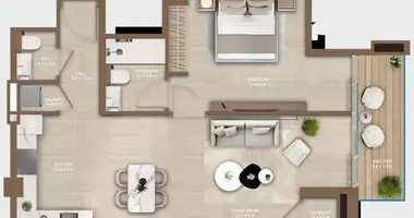 1 bedroom apartment in Dubai, United Arab Emirates