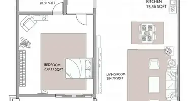 1 bedroom apartment in Ajman, United Arab Emirates