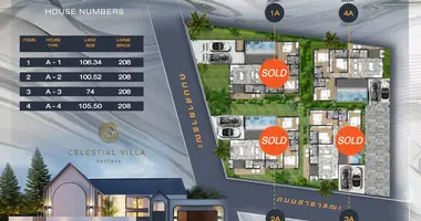 Villa 4 habitaciones en Provincia de Chon Buri, Tailandia