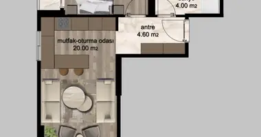 Apartment in Akdeniz, Turkey